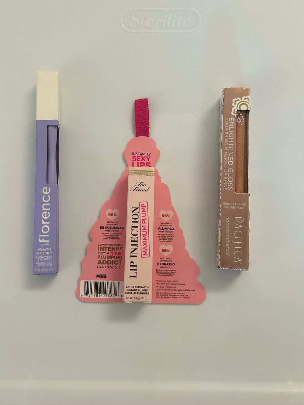 New Lot of Eyeliner, Lip Injection Sexy Lips, & Pacifica Mineral Lip Gloss